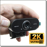 2K web камера для ноутбука с микрофоном HDcom Livecam W16-2K