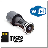 WI-FI IP видеоглазок-камера «KDM XM200-8GH»